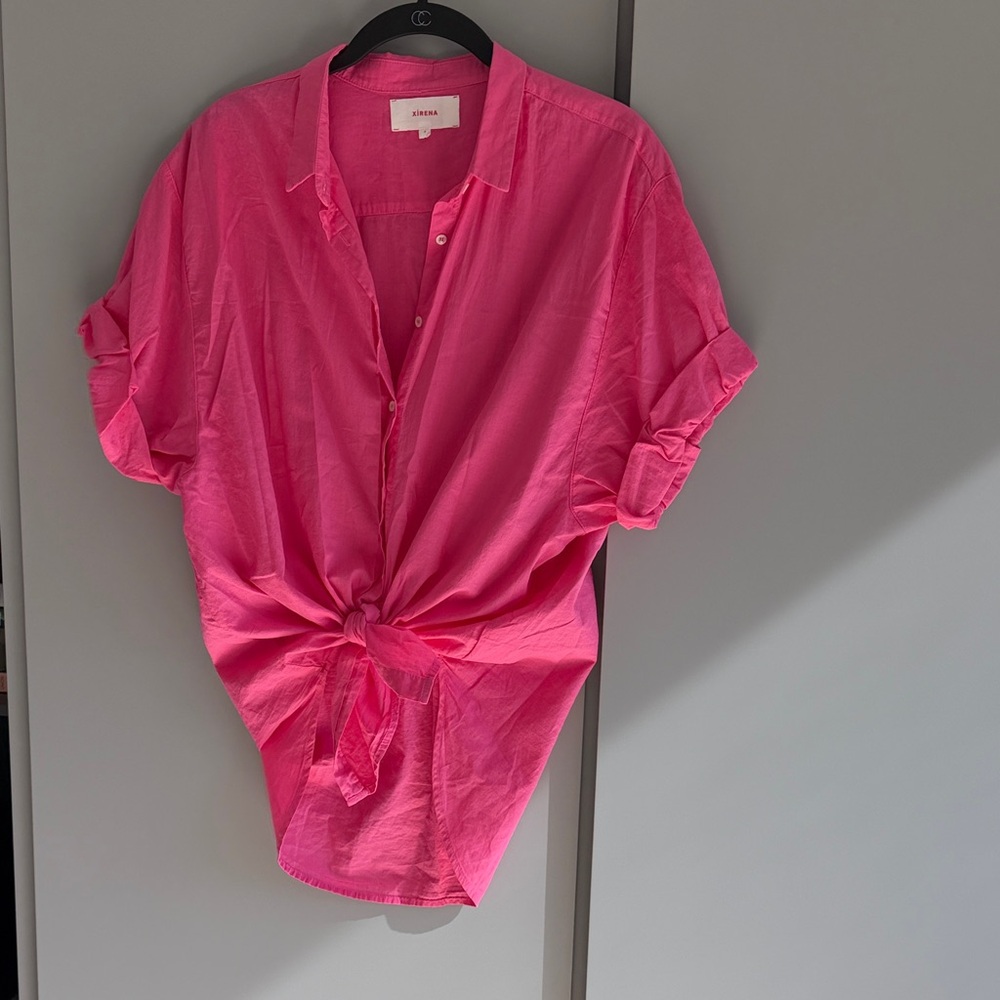 XiRENA Fuchsia Channing Shirt - Picture 5 of 5